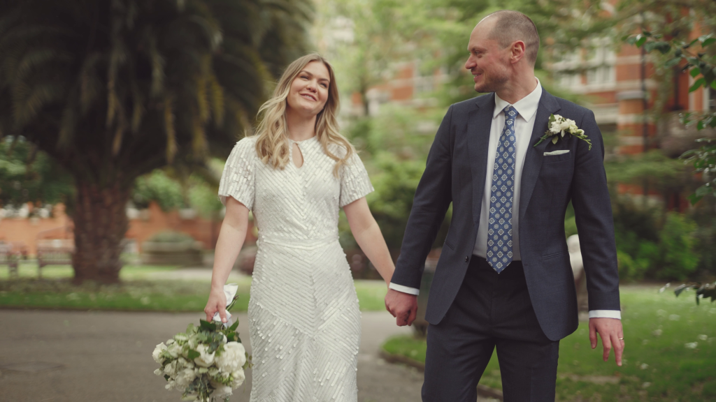 Spring wedding in London