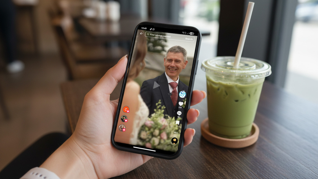 Viral wedding TikTok