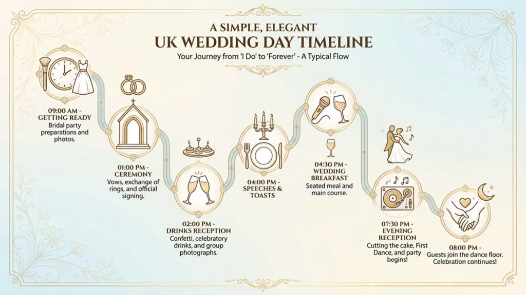 UK wedding_timeline_example